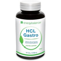 EnergyBalance 밸런스 에너지밸런스 소화효소 엔자임 베타인 HCL 90정 베지정제, 1통, 105g
