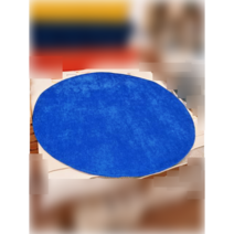 모던하우스 먼지없는 생활방수 원형러그 150R NEW 블루 CB3223025