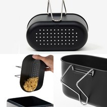 음쓰통 스텐음식쓰레기통 걸이형쓰레기통 씽크대 음식물 쓰레기통