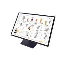 메뉴판 디스플레이 상업용 카페 POP 가격표 가로 LED DP 조명, 폭 70 x 높이 50 - (블랙)