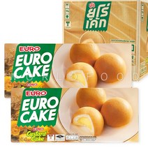 WORLDFOOD 태국과자 유로케이크 커스터드 144g(6개입) X 12개 박스 EUROCAKE, 144g, 12개입