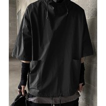 무지 반팔후드 아노락 바람막이 2COLOR