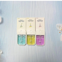 네이처 핸드터치 휴대용 손소독제 콜라겐 세니타이저 40ml 핸드스프레이형, 1+1+1 믹스세트