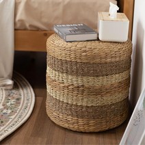 휴양지 라탄의자 자취방 화장대 힐링 스툴 인테리어, 심플