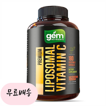 [Gem]-M2-리포좀 비타민 C 1600MG 180정, 180개, 1개