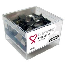 문구랑만들기랑 클립 바이하츠 점보 실버날크립 날 킹 [JK] 제철 80매