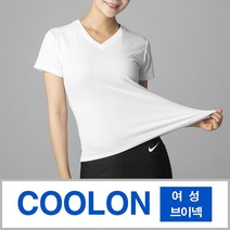 지앤제이 코오롱 쿨티셔츠 브이넥 쿨론 반팔 티셔츠