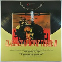 (중고LP) CLASSICS IN MOVIE THEME 2. 한나와 그 자매들. 지옥의 묵시록. 볼레로 (미사용 자켓 음반 상태 AA)