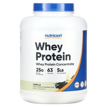 뉴트리코스트 웨이 프로틴 단백질 25g 바닐라맛 2268g