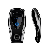 엘디에스 벤츠 BMW 아우디 특이한 USB 충전 남사친생일선물 전기 플라즈마 터치 터보 라이터, BMW세트, 블랙아이스