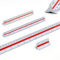 우찌다 삼각스케일, 1개, 10CM