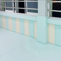 직사각 디자인 벽 쿠션 400x800mm 아기방 어린이집, 연보라