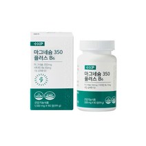 플러스엑스팜 마그네슘 350 플러스 B6, 1통, 90정