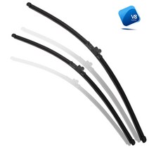 포르쉐 카이엔 순정형 와이퍼 955 957 958 PO536 쿠페 S GTS V6 VR6 터보 Porsche Cayenne 카이앤, 카이엔 (955 : 03년~07년) 전면