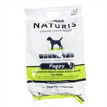성보 네츄리스 소프트 퍼피 사료 3kg, 닭