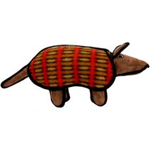 TUFFY 908425 세계에서 가장 터프한 부드러운 강아지 장난감 데저트 아르마딜로 스퀴커 다중 레이어 내구성이 뛰어나고 강하며 튼튼함 상호작용 놀이 터그 던지고 가져오기 세탁기, Regular