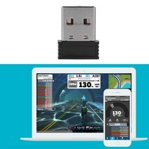 ZWIFT동글 즈위프트 zwift USB ANT 수신기 속도계 USB동글, 01_수신기만(562370448565)