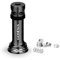 고멕서스 다이와 시마노 릴 스탠드 1.7인치(42mm) 일본 스핀파워 한치 4000번 에깅 브레이크 대형 낚시 릴 324, 블랙(블랙 19-3911tcx), 48mm