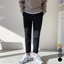 제이제이옴므 밴딩 기모본딩 일자면바지 J224JM2CP401
