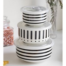 냉장고 반찬정리 도자기 밀폐형 반찬통 용기 밀폐용기