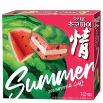 초코파이 정 수박 12p, 1개, 336g