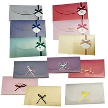 기프트 봉투 상품권 용돈 티켓 세벳돈 명절 설날 어버이날 선물, 리본 기프트봉투, 옐로우