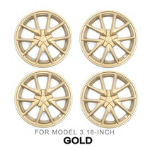 19인치 휠 테슬라 모델 Y 3 허브 캡 성능 교체 휠 캡 19/18/20 인치 자동차 풀 커버 액세서리 2022 4 개, 21 18INCH  GOLD