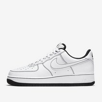 나이키 에어 포스 1 로우 07 스티치 블랙 CV1724-104