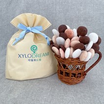 자일로드림 막대사탕 자일리톨캔디 사탕 무설탕 딸기 카카오 오리지널 3가지혼합, 1개