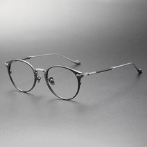 일본 초경량 안경테 안경태 티타늄 가벼운 타원형 하금테 M3112