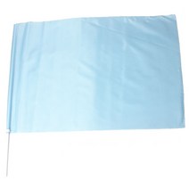 튼튼한 응원깃발(45x65cm) 운동회 깃발춤 응원용 신호기 깃발, 하늘색