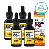 식약처 인증 프로폴리스 원액 리퀴드 캐나다 프로폴리스 액상 비 프로폴리스 추출물 스포이드 30ml 건강기능식품 항산화 구강향균 플라보노이드 17mg, 4_E a