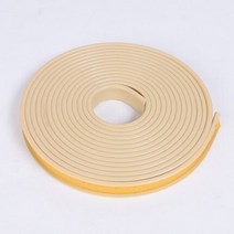 3D프린터 입문용 교육용 호환 무선 접착식 U 몰딩 엣지 밴딩 밴드 9MM 12MM 18MM-40MM 화이트 베이지 그레, 09 Beige_02 12mm 10M