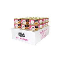 프리미엄 골드 런치캔 새우+참치 80g x24개(set), 24개