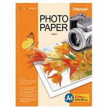 포토용지(A4 20매 210g HC-4020G 한솔)복사용지 지류 포토용지 A4 20매 210g HC-4020G 한솔 HP포토용지 롤용지 A3포토용지 광택 포토용지 자석용지 도면 용지 hp, 본상품