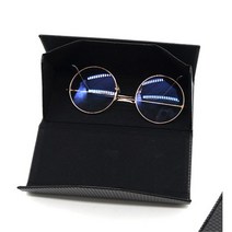 운동용안경집 접이식 광택 블랙 선글라스 보관함 이쁜안경집