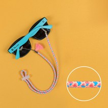 타이니엔진 코랄 핑크 체인 안경줄 마스크걸이