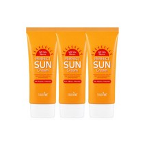 3중기능성 썬크림 선크림 3개 선케어 SPF50+PA+++ 백탁눈시림NO, 3중기능성 썬크림 선크림 3개 선