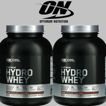 옵티멈 땡땡 하이드로 웨이 프로틴 WPIH 유청 단백질 쉐이크 초코맛 1.64kg 고약사 [2통]