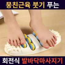 지압 회전식 마사지 족저근막염 완화 발 발바닥마사지기 1p, B세트(3P)