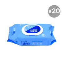 기분좋은선택 물티슈 (100매x20팩 세트)