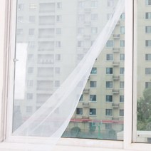 안심 벨크로 탈부착 현관 창문 방충망 모기장 (1.3 X 1.5m)
