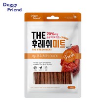 강아지 보상훈련용 오리맛 져키x5개 치킨져키 동물농장