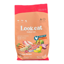 Lookeat 룩잇 프로바이오틱스 가수분해단백질 고양이 사료, 룩잇 캣 체중관리 치킨 1.6kg