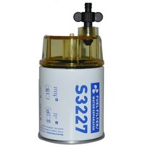 유수분리기S3227 9-37882 마린 엔진 용 클리어 보울 어셈블리가있는 연료 필터 워터 세퍼레이터, 01 White