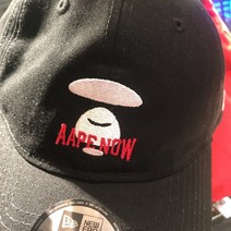 [이라운드몰]aape 로고 뉴에라 9TWENTY 모자 AAPCPM4727XXC