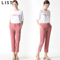 리스트 [리스트(LIST)] 슬릿 헴라인 테이퍼드 팬츠 (택가격 128000원)