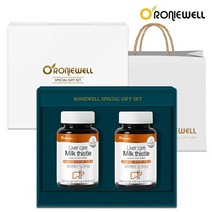 로니웰 리버케어 밀크씨슬 x 2개 선물세트 총6개월분, 상세설명 참조, 없음