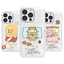 카카오 캐릭터 에폭시톡 카드 하드 케이스 갤럭시 S20 S21 S22 플러스 울트라