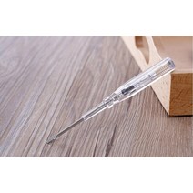 비접촉 검전기 전류 전압 측정기 계측기 누전 감지기 투명 마그네틱 일자 접촉 테스트기, 하얀